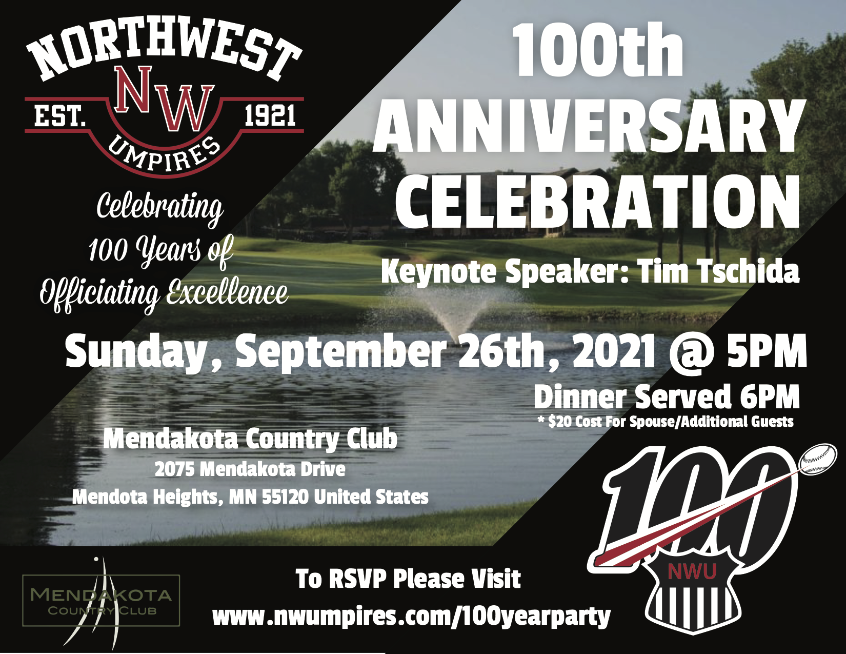 100 Year Party Flyer